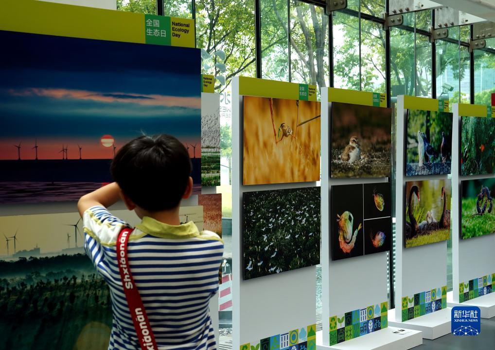 上海举办生态环保艺术节