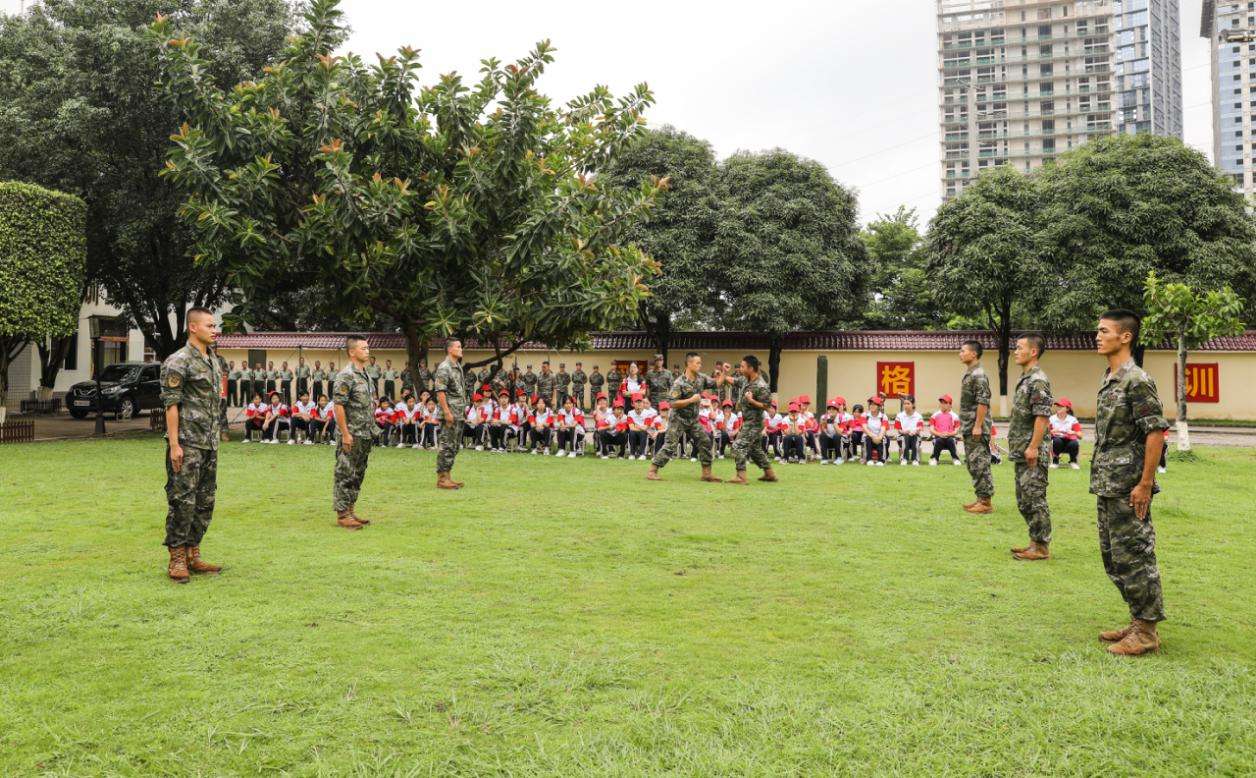 广西武警春蕾社会实践活动在南宁开营