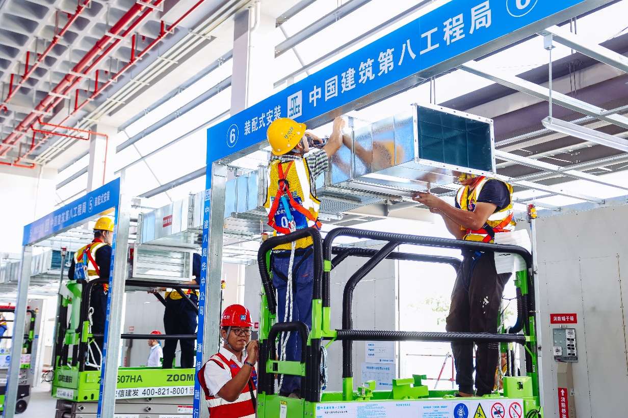 匠心铸造品质，技能成就未来：中建八局华中公司施工技能大赛在汉举办