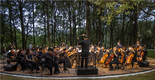 惠州学院牵手黔西南州：森林公园里办音乐会，万峰林下上思政课