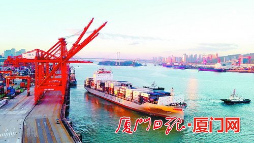 厦门港新增一条RCEP航线 进一步织密外贸干线网络