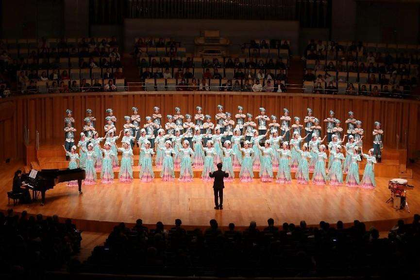 广西艺术学院合唱团在京唱响“好日子歌里过”