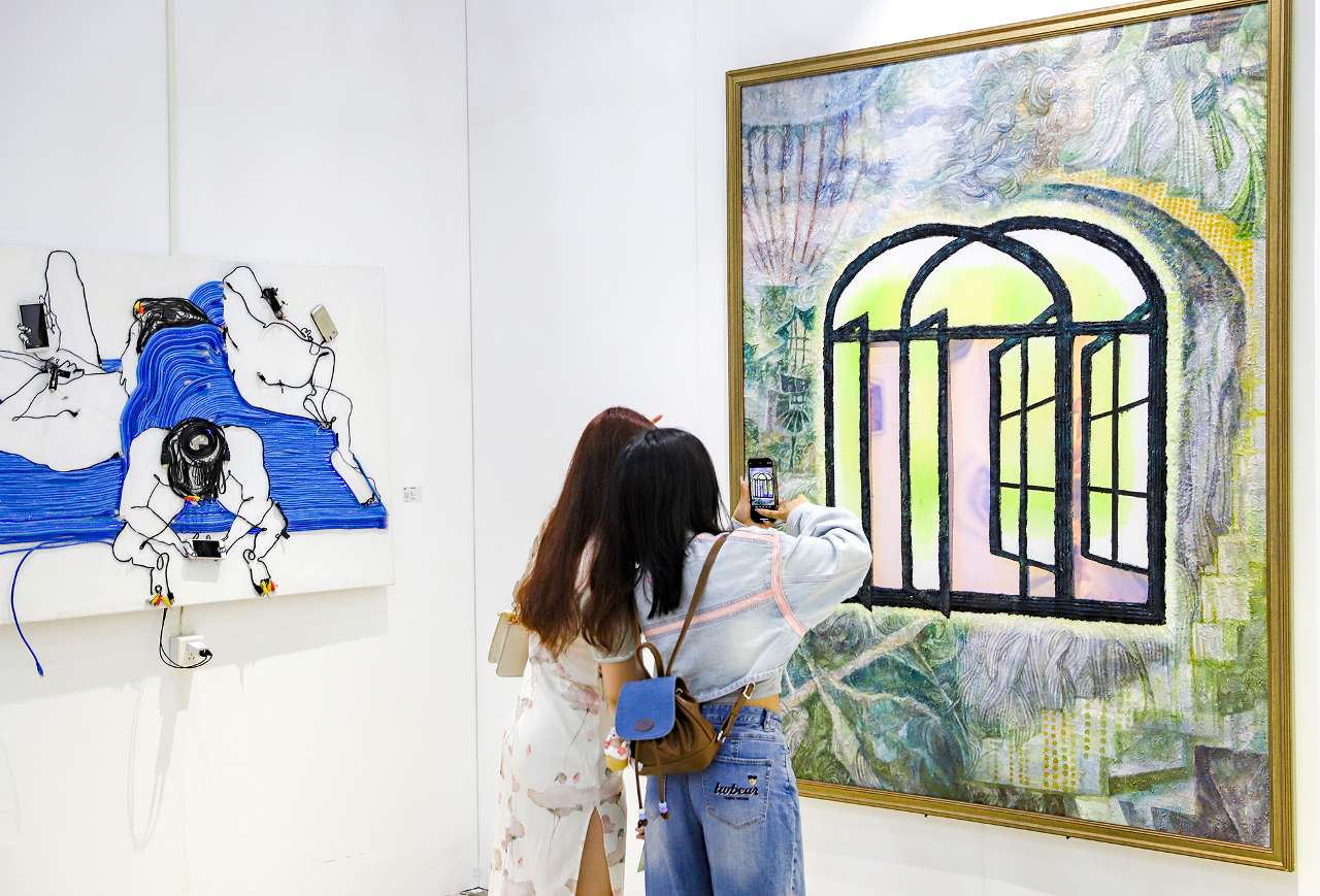 第四届大学生艺术博览会（武汉）盛大启幕