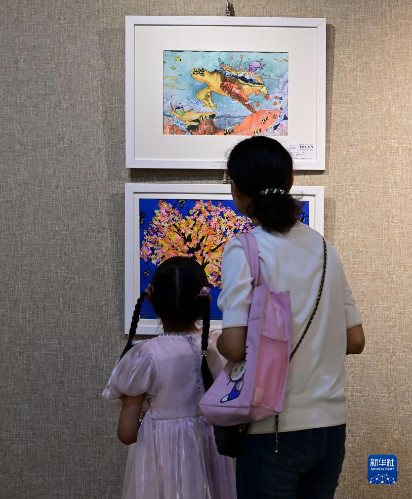 2023“美在万物生”国际儿童画公益巡展泉州站开展