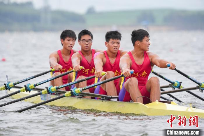 学青会赛艇比赛在广西武宣开赛 将决出14个项目金牌