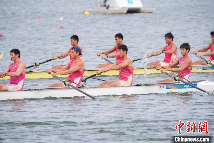 学青会赛艇比赛在广西武宣开赛 将决出14个项目金牌