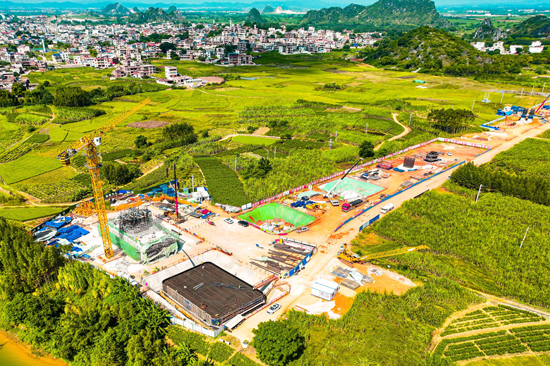 跑出项目建设“加速度” 横钦高速公路项目全力冲刺四季度