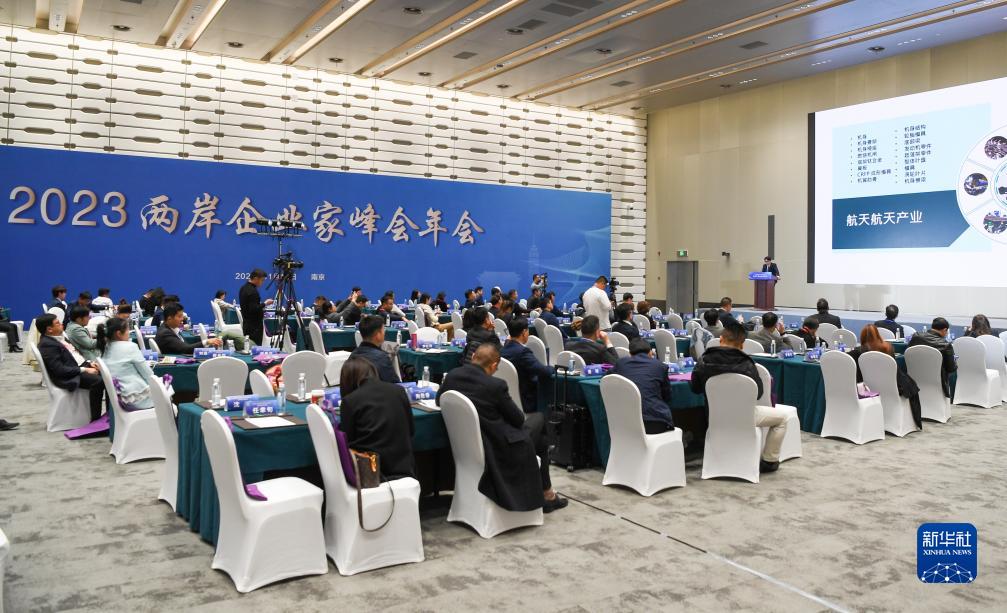 2023两岸企业家峰会10周年年会在南京举行