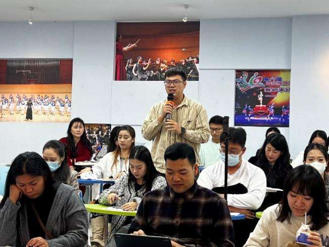南宁市滨湖学区开展音乐学科课题共研活动