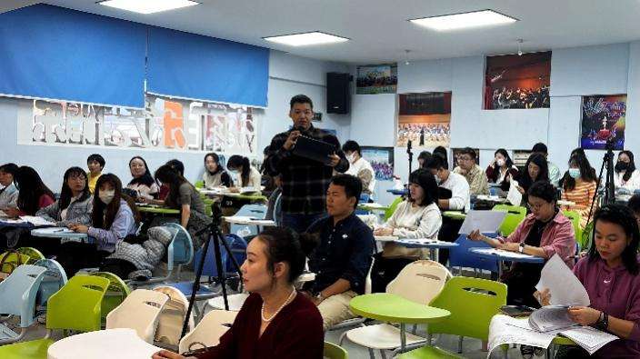南宁市滨湖学区开展音乐学科课题共研活动