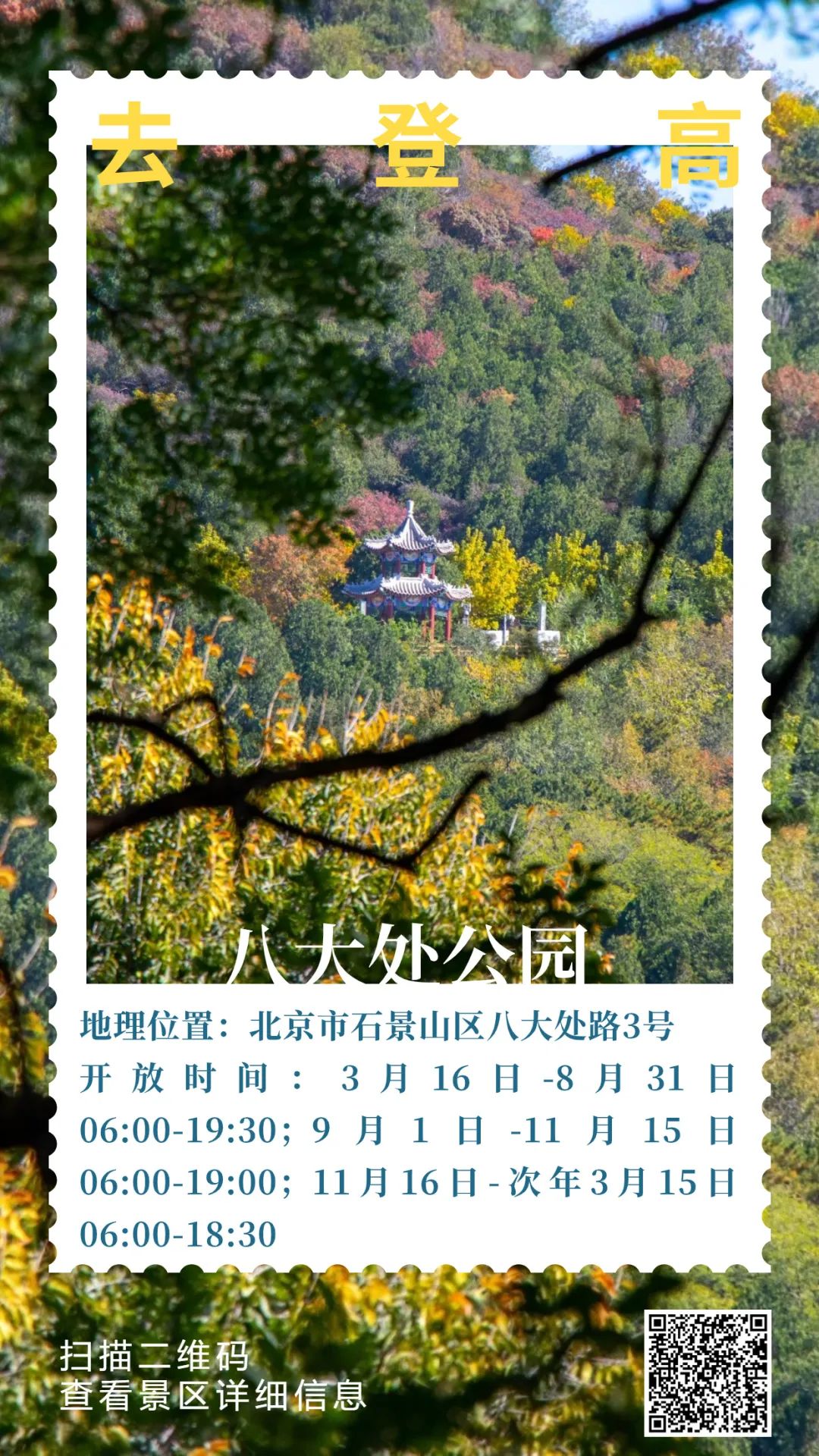 这个秋天，和爸妈一起“老友型”登高吧~