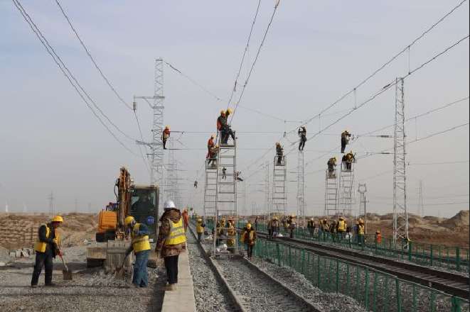格库铁路（新疆段）扩能改造工程S3标项目施工取得新进展