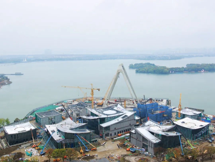 金鸡湖畔文化新地标 苏州当代美术馆2025年试运营