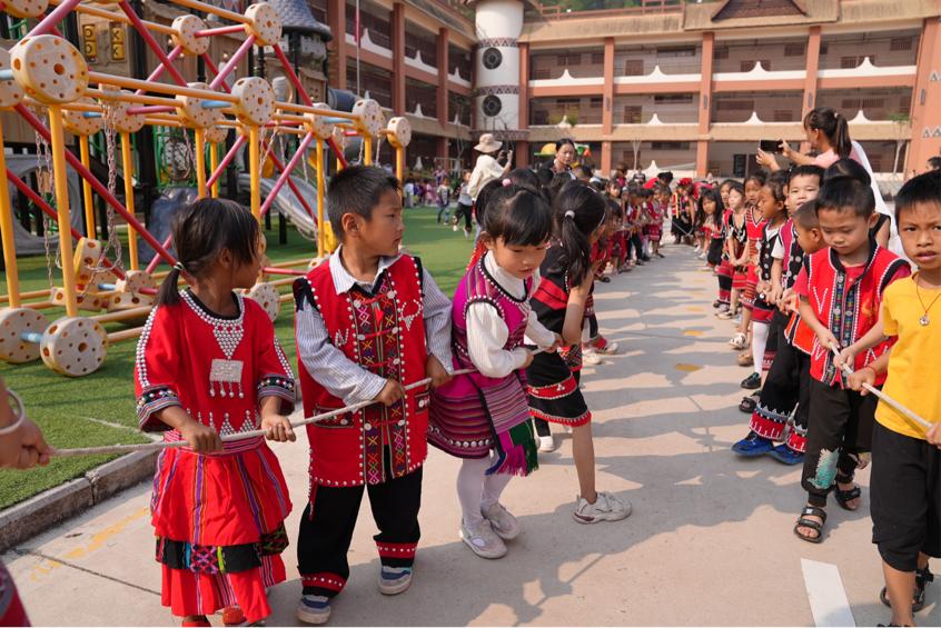 歌舞悦童心 云南西盟县幼儿园开展民族文化宣传周活动