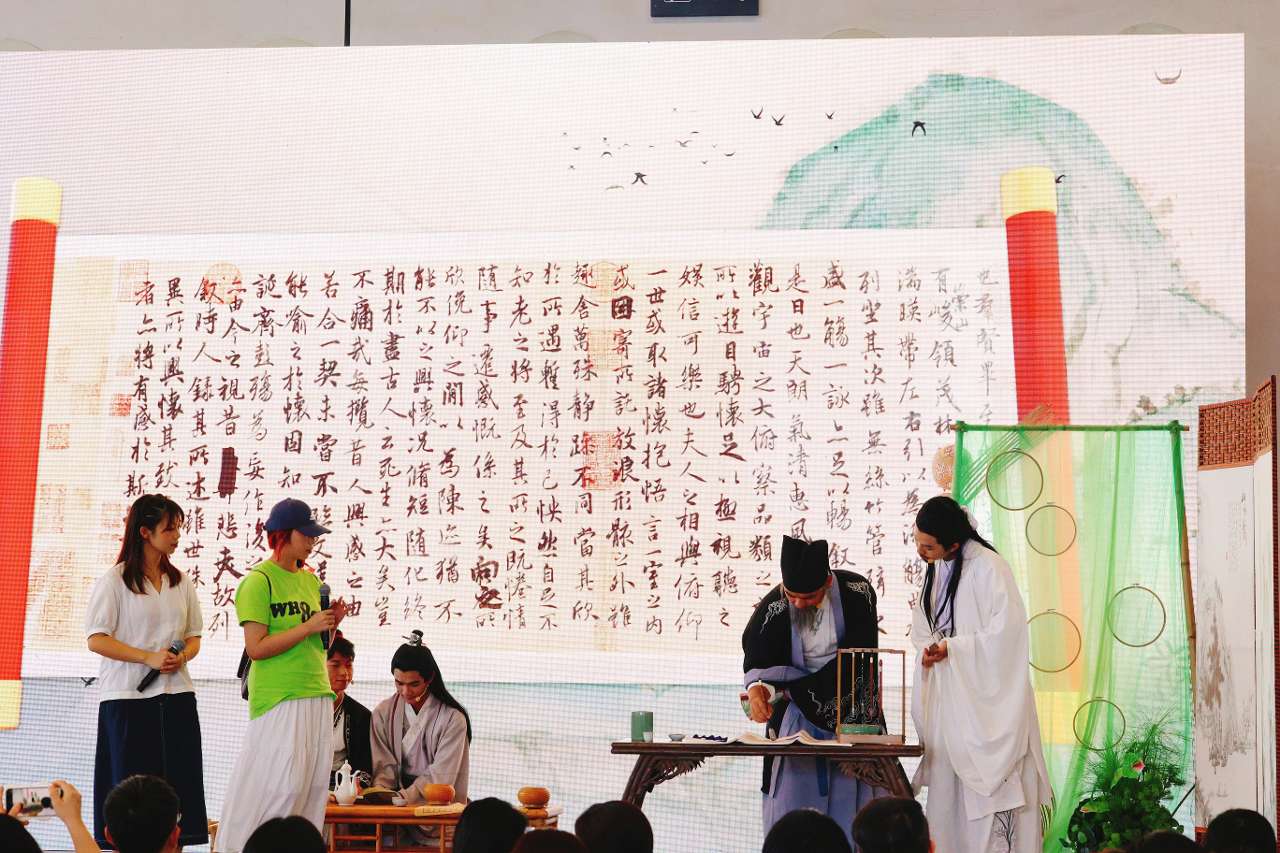 《中华传统文化里的“三月三”》魅力古风展演亮相“八桂书香周”