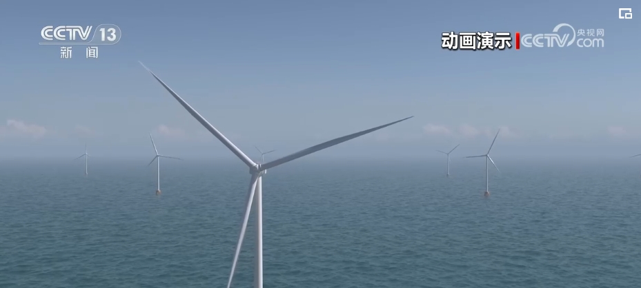 这台海上风电机组的吊装完成,使国内该类型海上风电机组容量从13兆瓦