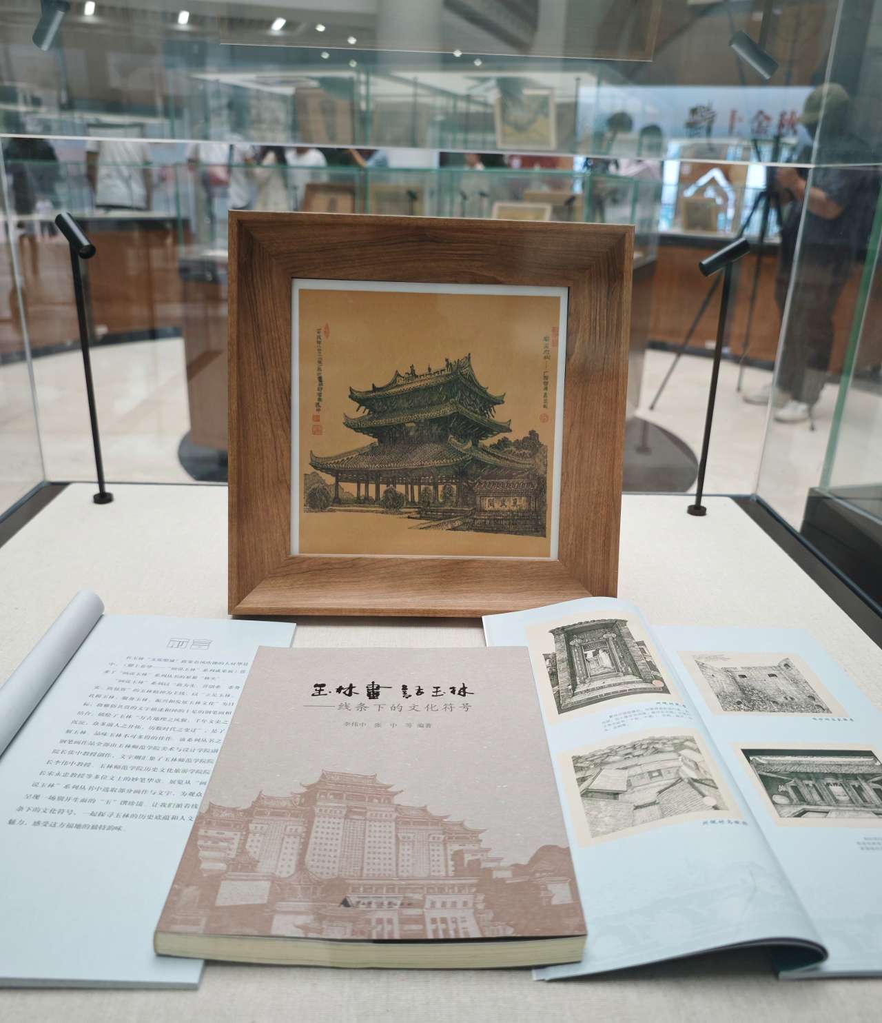 广西师范大学出版社“画说广西”（玉林卷）丛书展出