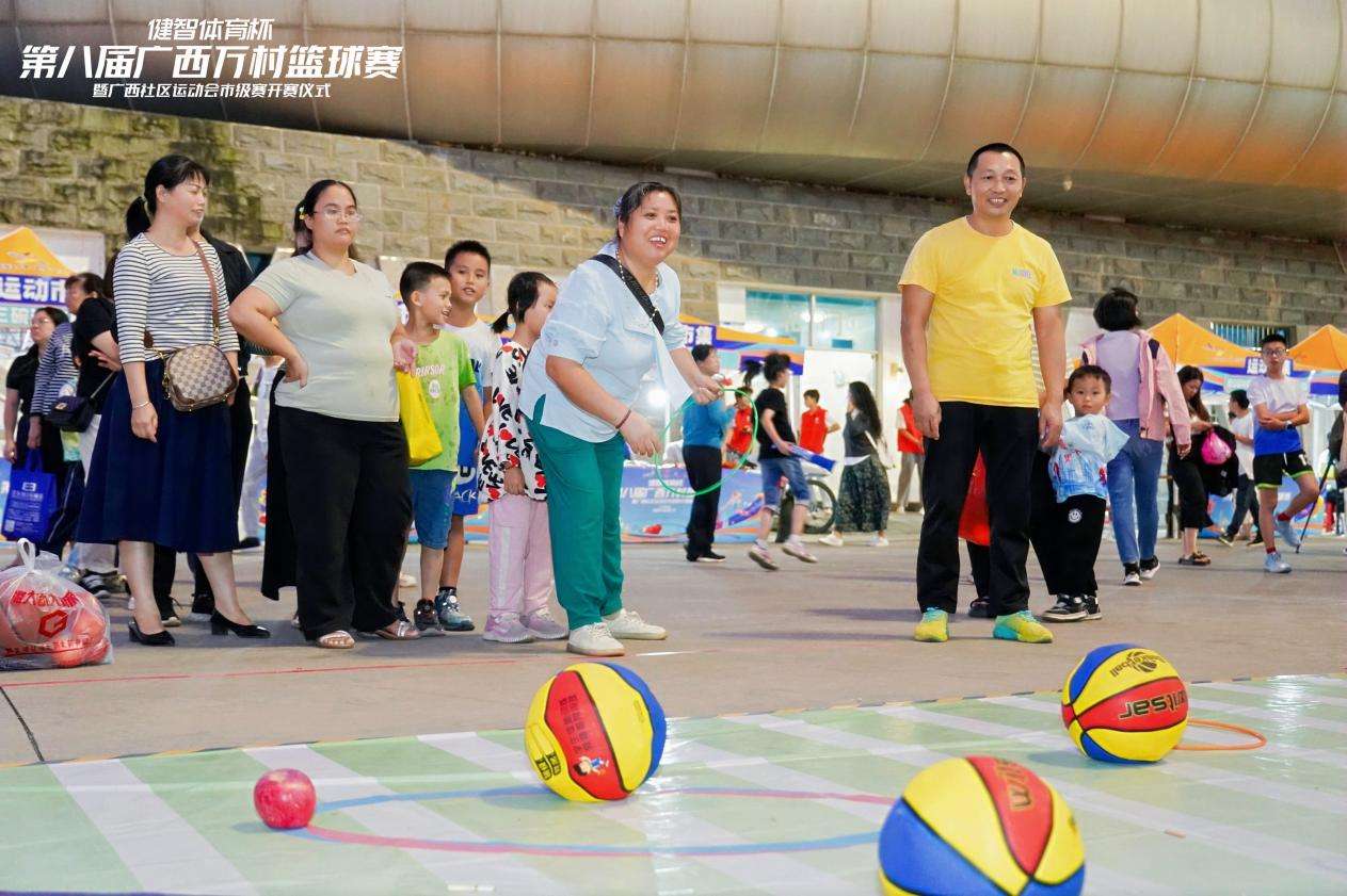 The 8th Guangxi Wancun Basketball Tournament kicks off in Fangchenggang_Guangming.com