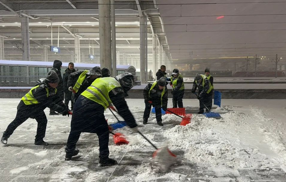 风雪“上线”，我们在线！