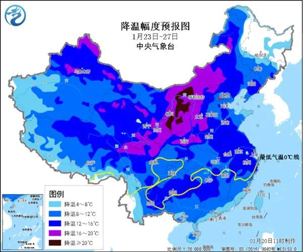 节前大寒潮将至！今冬来最强雨雪降温来袭 春运返乡需警惕