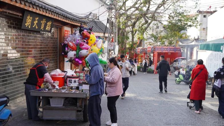 云南思茅老街年味浓 最是一城好风景