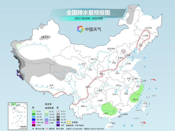 江淮江南或将现同期少见暖热 3月初强冷空气登场