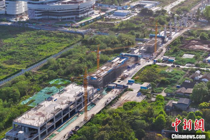 四川：市域（郊）铁路成眉线（S5）工程建设加快推进
