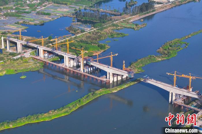 四川：市域（郊）铁路成眉线（S5）工程建设加快推进