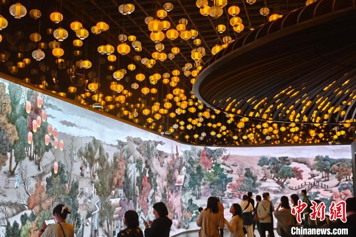 文化惠民 南京“金陵图数字艺术展”对公众免费开放
