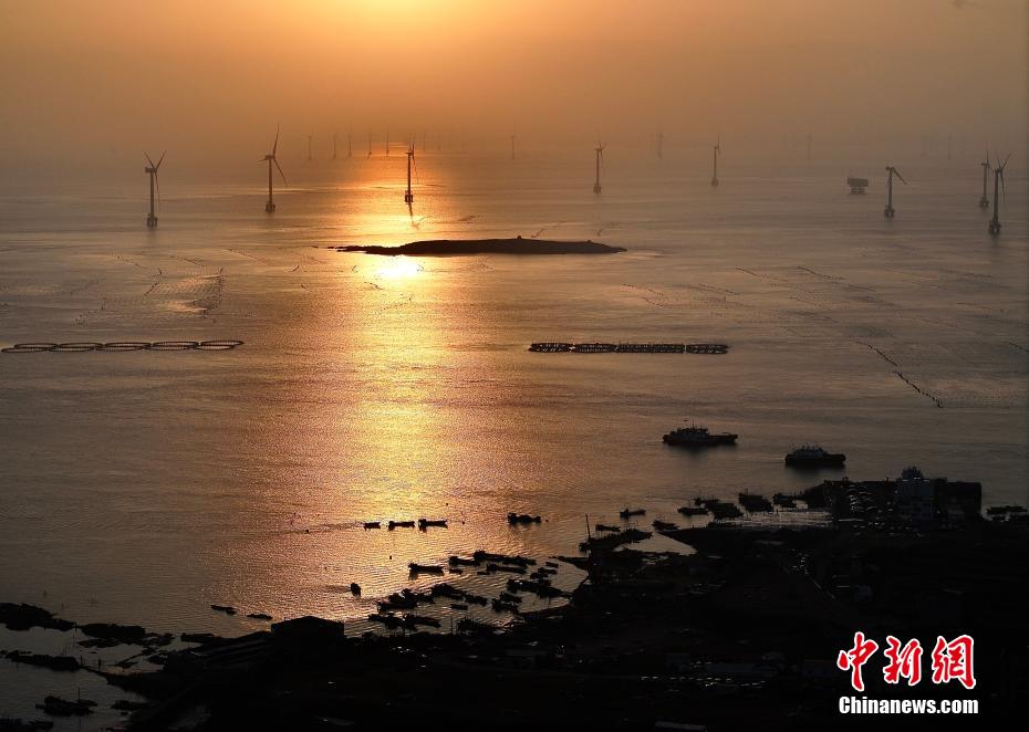 福建福清：“海上田园”如画