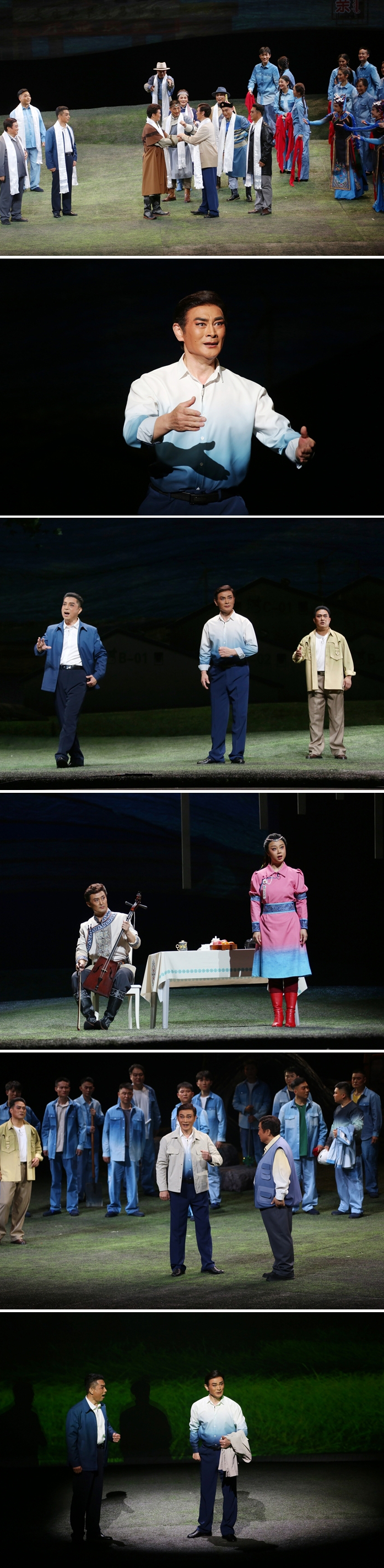 大型现代吕剧《长调悠悠》礼赞民族团结 滨州首演绽放艺术华彩