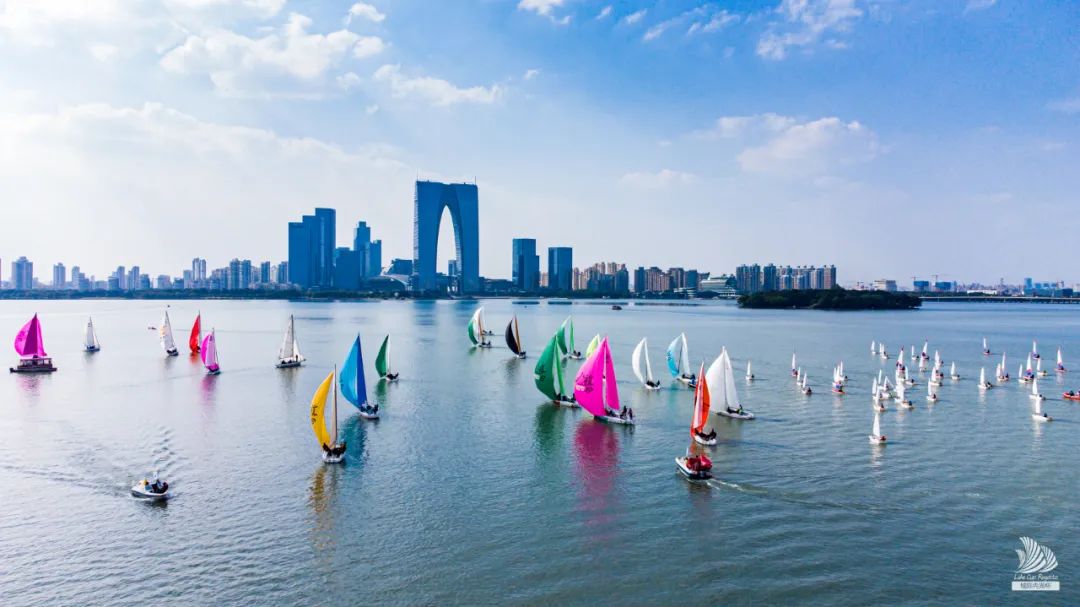 金鸡湖龙舟赛“划进”央视直播间！