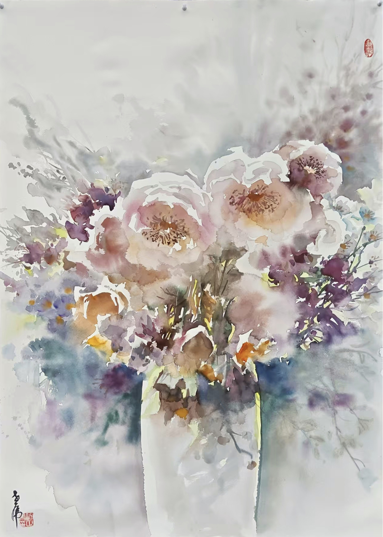 许世虎教授美术作品欣赏