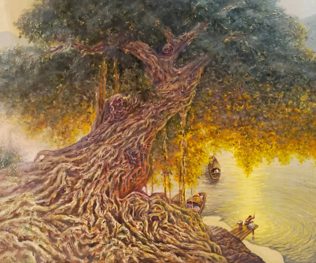 许世虎教授美术作品欣赏