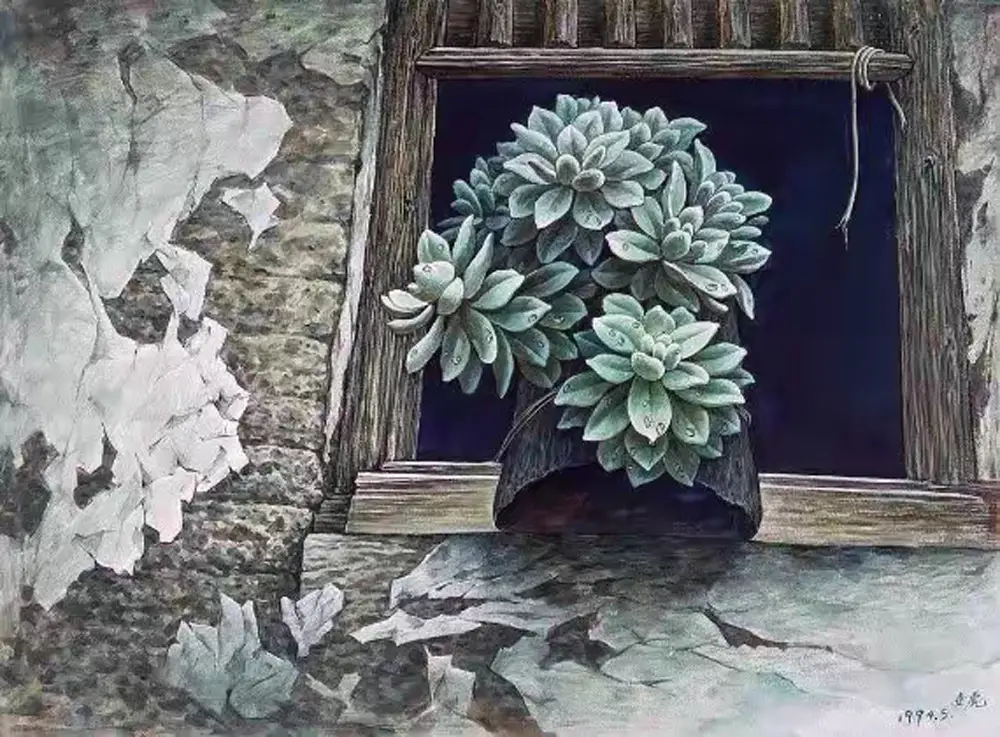许世虎教授美术作品欣赏