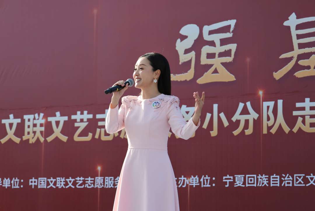 中国文联“强基工程”文艺志愿服务小分队走进宁夏固原