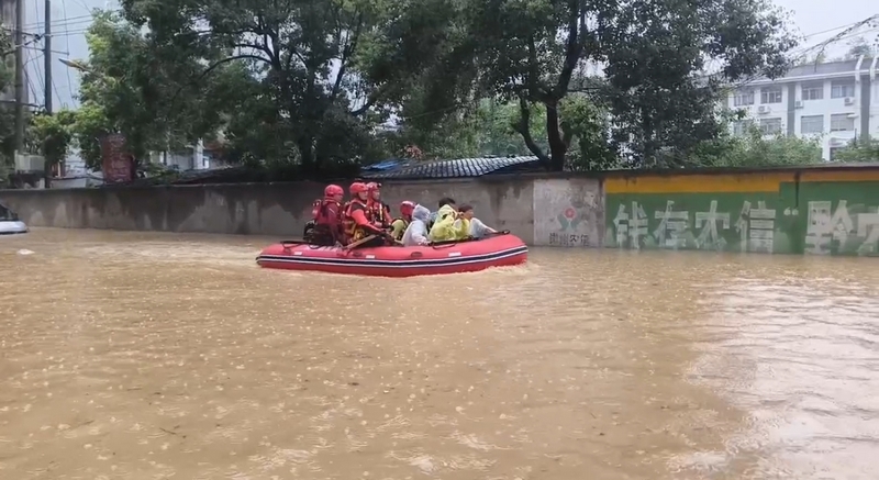 贵州榕江遭遇特大洪水 多方力量紧急驰援