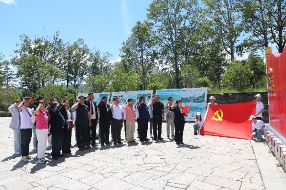 西南民族大学与海北州藏医院开展党建共建主题实践活动