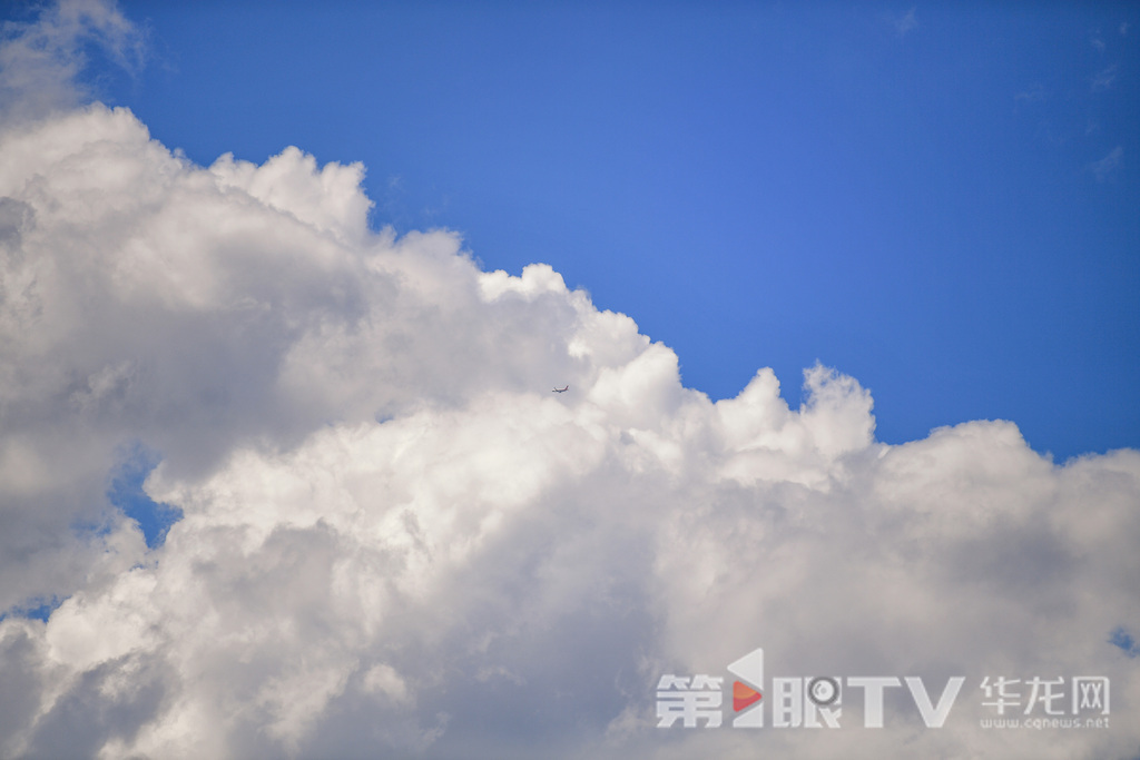 快抬头！天空飘来朵朵“棉花糖”