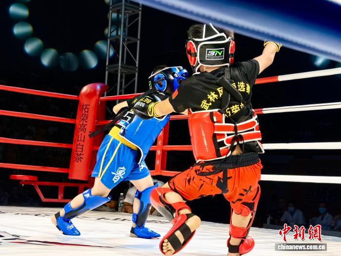 全国230余名青少年武术搏击选手福建柘荣以武会友