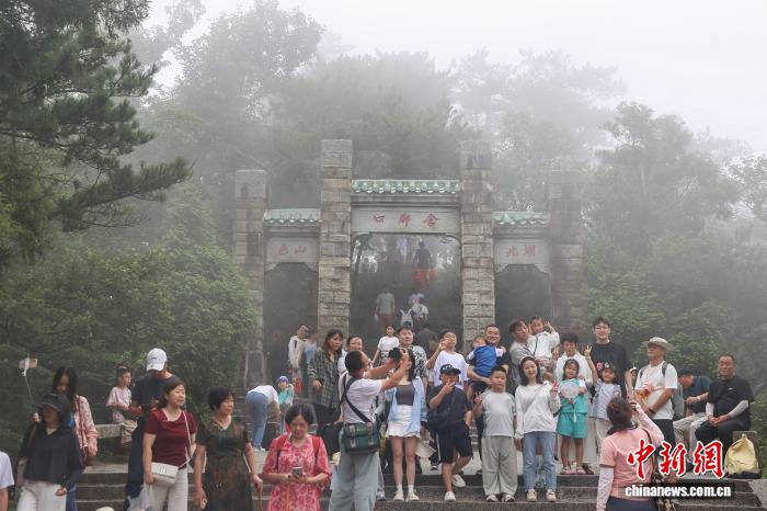 炎炎夏日 清凉庐山避暑旅游正热