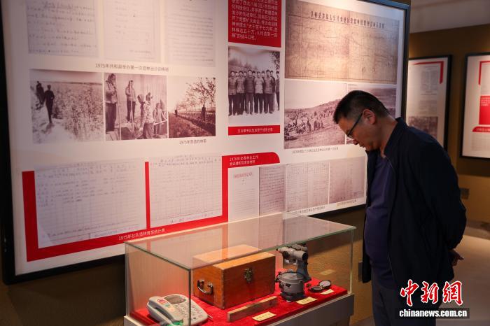 探访青海共和沙珠玉乡治沙历史展览馆