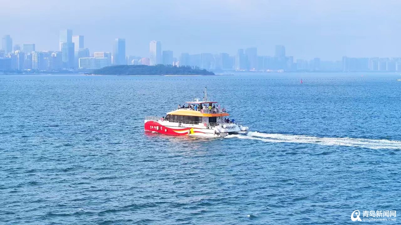 青岛开启“一程多站式海岛深度游”模式！海上航线运力再提升