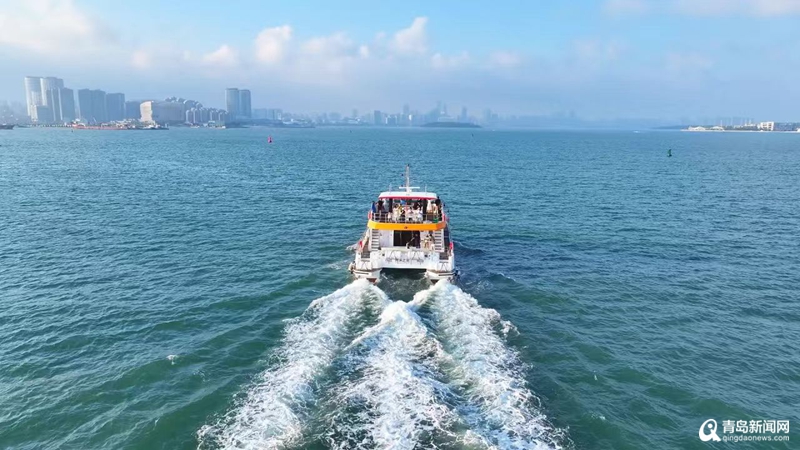 青岛开启“一程多站式海岛深度游”模式！海上航线运力再提升