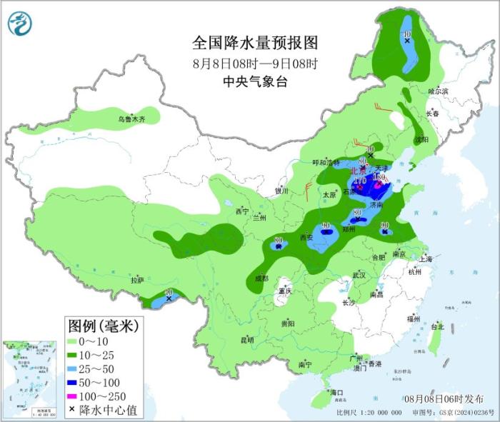 西北华北黄淮等地将有强降雨