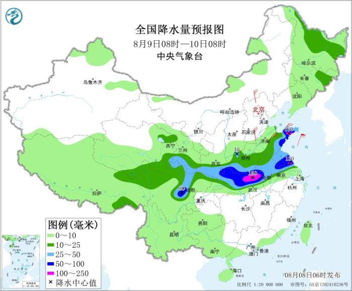 西北华北黄淮等地将有强降雨