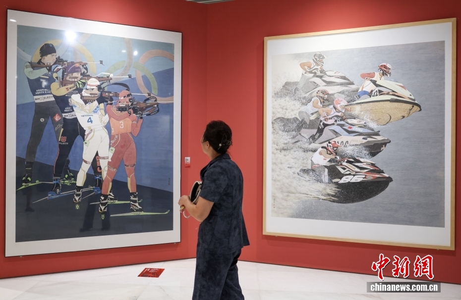 “艺蕴双奥——全国体育美术作品展” 在北京开展