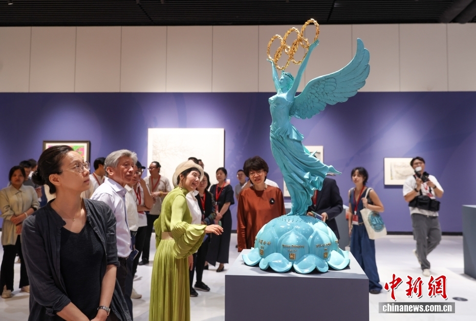 “艺蕴双奥——全国体育美术作品展” 在北京开展