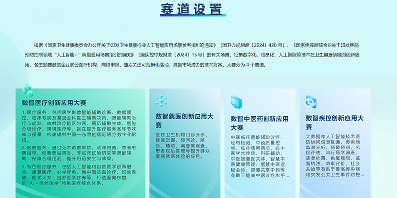 焕新升级！2025年数智健康创新应用大赛等你参赛
