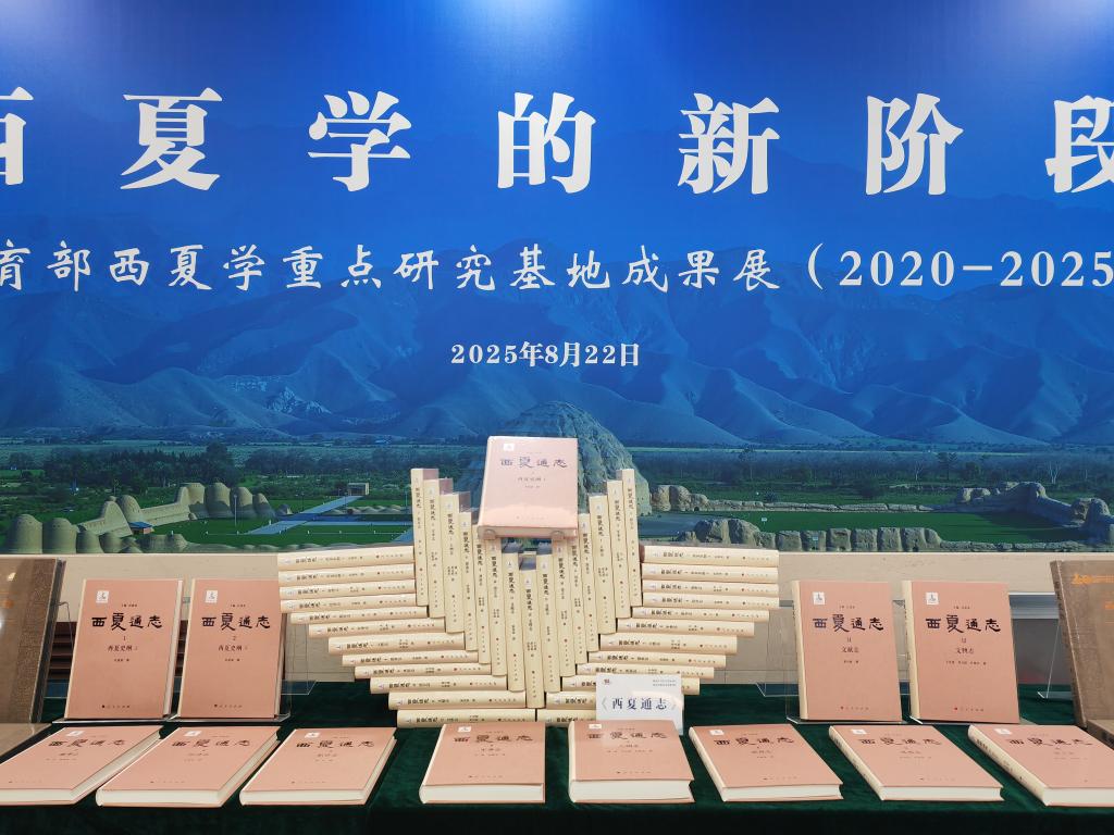 填补正史空白 中国专家修撰《西夏通志》首次亮相